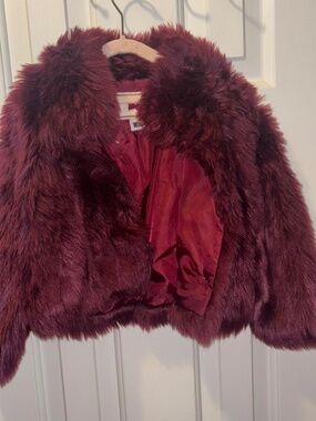 Janie and Jack Faux Fur Coat